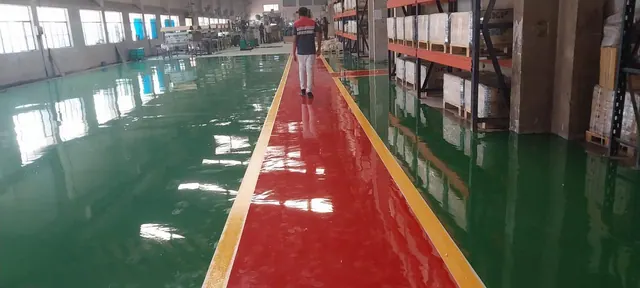Epoxy flooring installation by Maya Enterprise, project 2