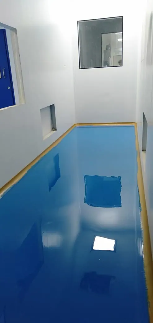 Epoxy flooring installation by Maya Enterprise, project 11