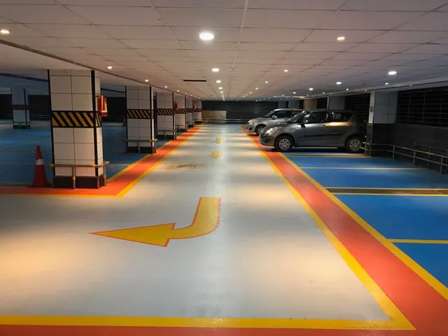 Maya Enterprise epoxy flooring installation