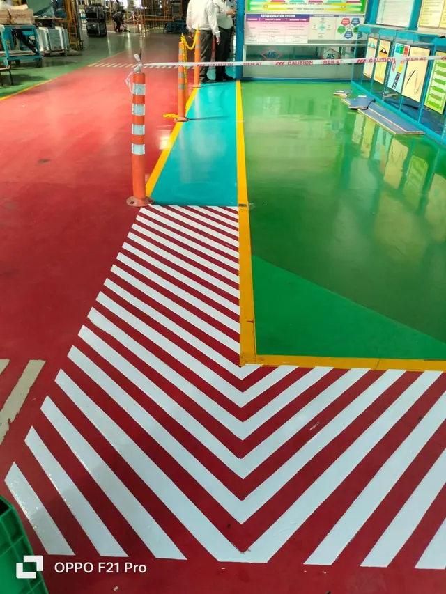 Maya Enterprise epoxy flooring installation