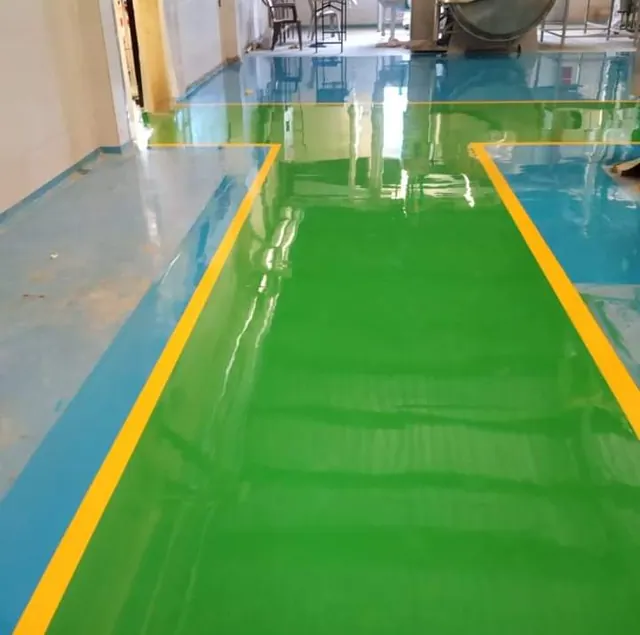 Maya Enterprise epoxy flooring installation