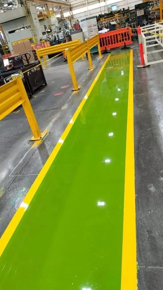 Epoxy flooring installation by Maya Enterprise, project 35
