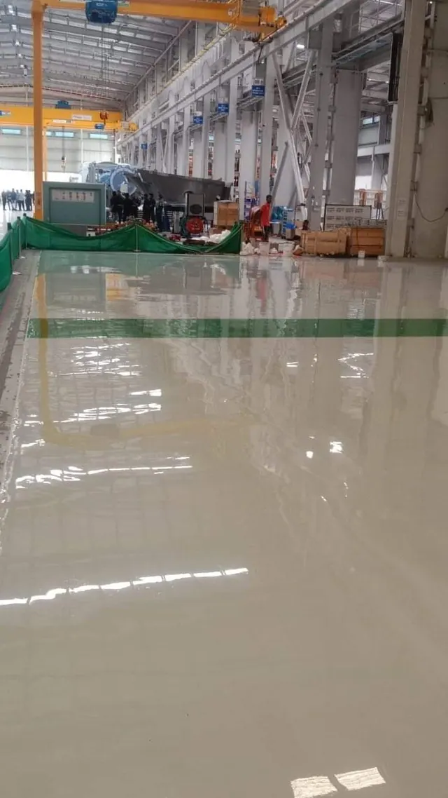 Epoxy flooring installation by Maya Enterprise, project 37