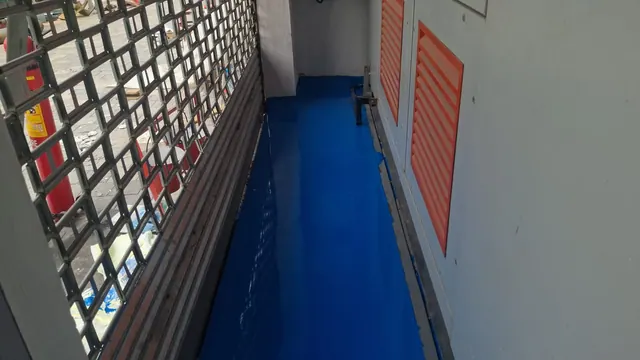 Epoxy flooring installation by Maya Enterprise, project 39