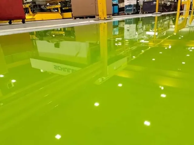 Epoxy flooring installation by Maya Enterprise, project 41