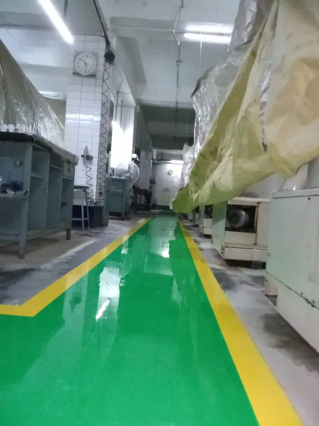 Epoxy flooring installation by Maya Enterprise, project 52